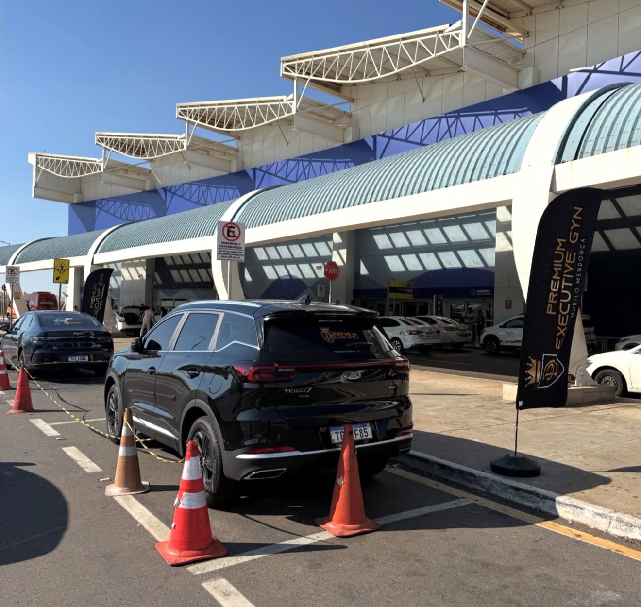 Ação da Premium Executive Gyn no aeroporto